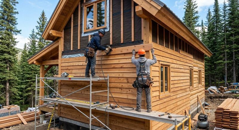 Barn Siding Installation in Chester, VT