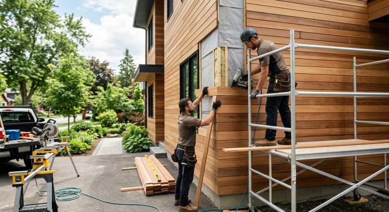 Barn Siding Installation in North Hartland, VT