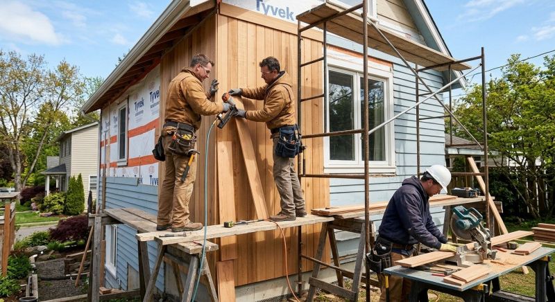 Barn Siding Installation in Orange County, VT