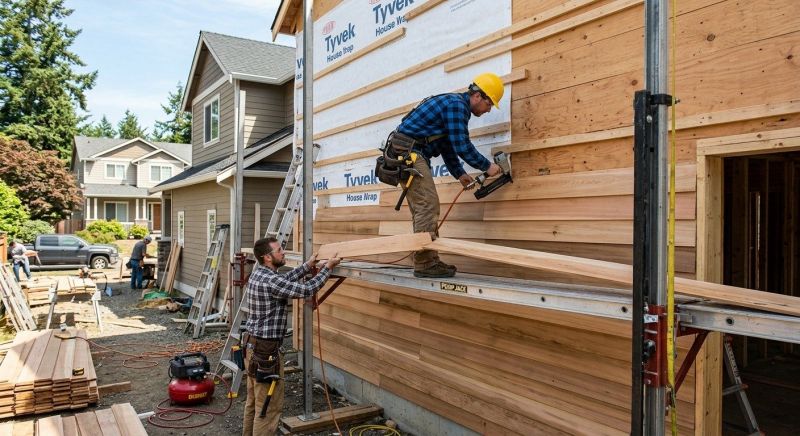 Barn Siding Installation in Pittsfield, VT