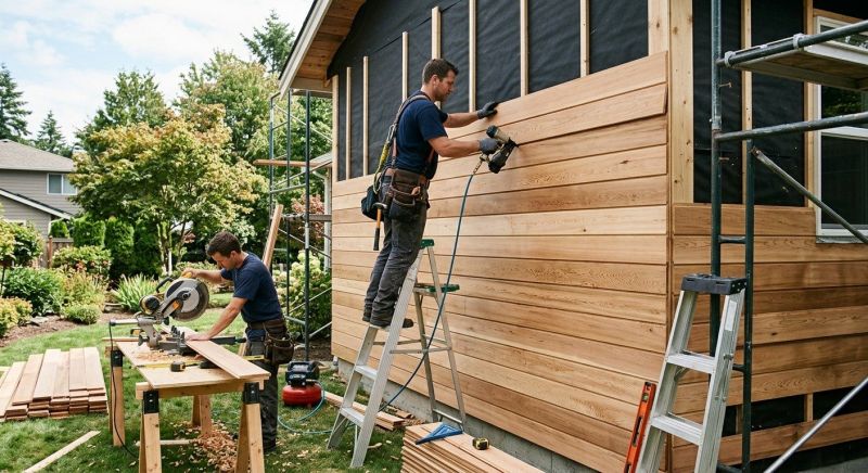 Barn Siding Installation in Windsor, VT