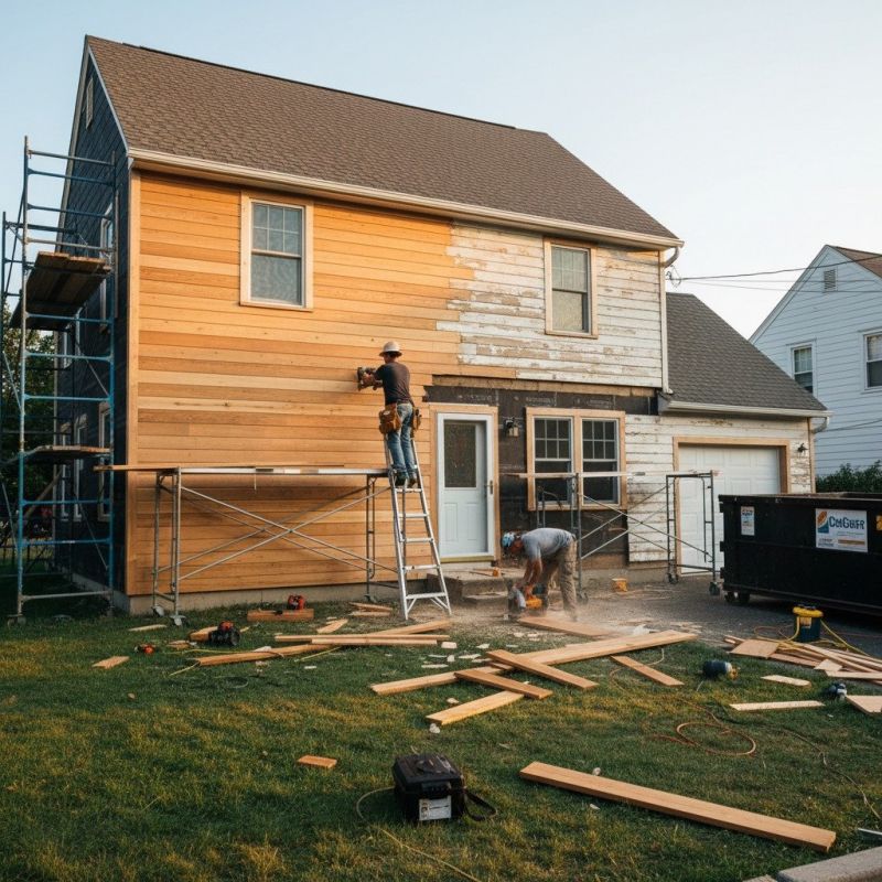 Barn Siding Replacement in East Randolph, VT