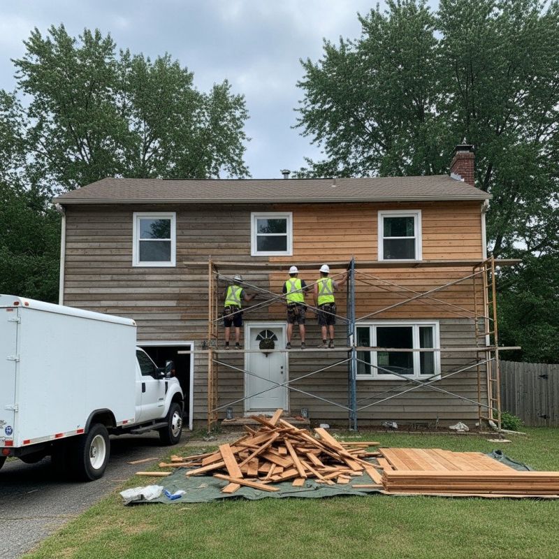 Barn Siding Replacement in North Hartland, VT