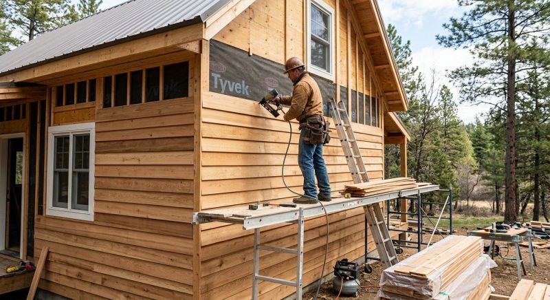 Cedar Siding Installation in Lyme, NH