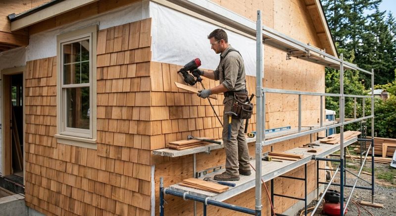 Cedar Siding Installation in Windsor, VT