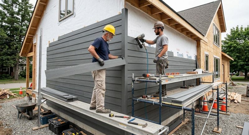 Cement Siding Installation in Claremont, NH