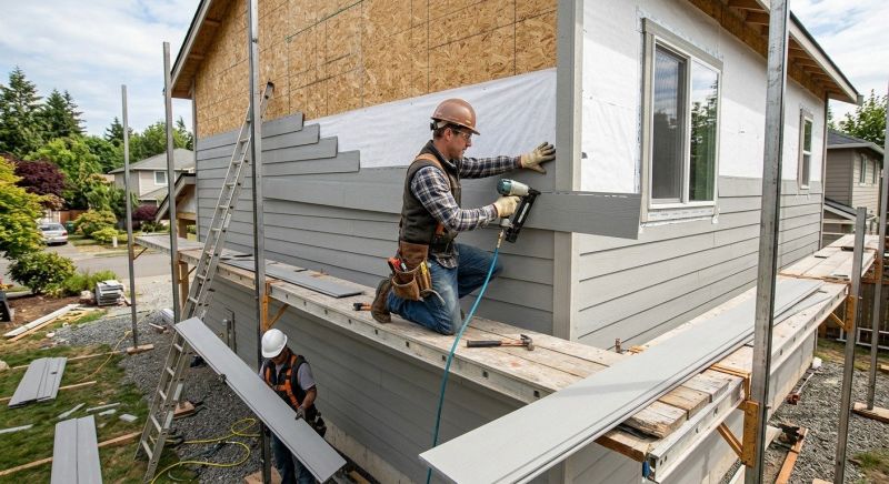 Cement Siding Installation in Cornish, NH