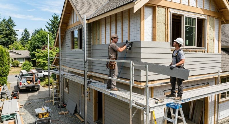 Cement Siding Installation in Cornish, NH