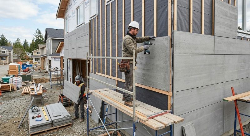 Cement Siding Installation in East Thetford, VT