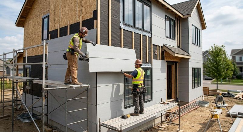 Cement Siding Installation in Pittsfield, VT