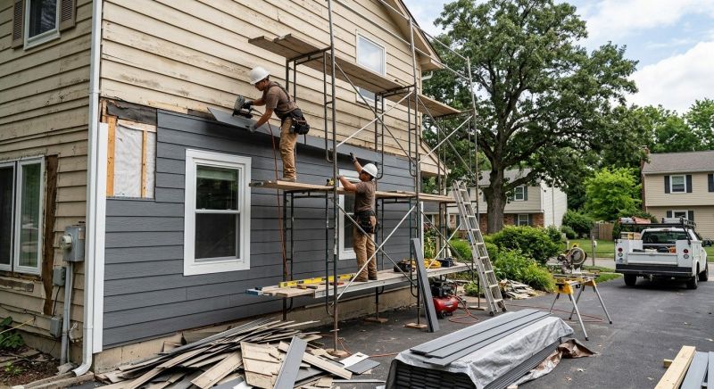 Cement Siding Installation in Randolph, VT