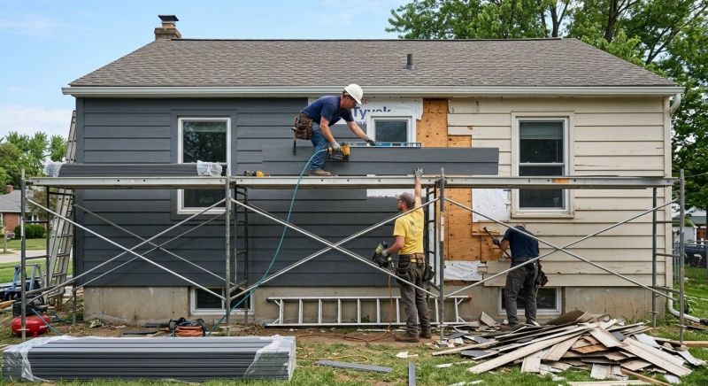 Cement Siding Replacement in East Thetford, VT