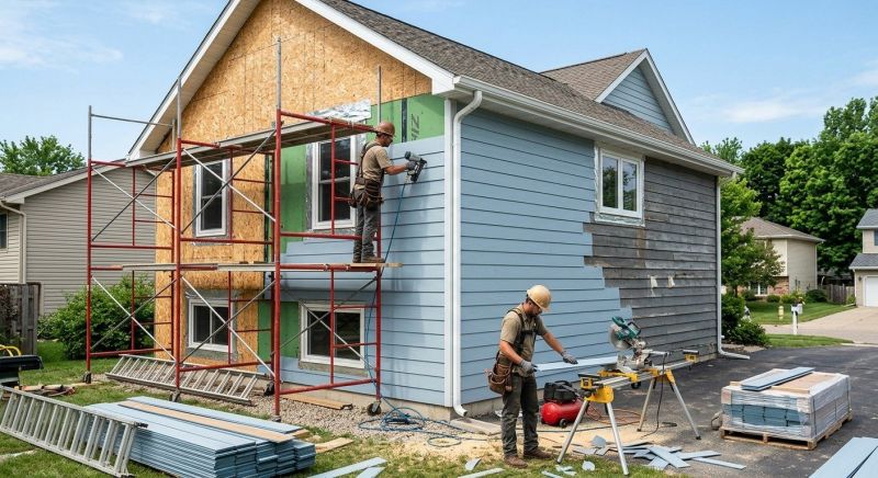 Cement Siding Replacement in Lyme, NH