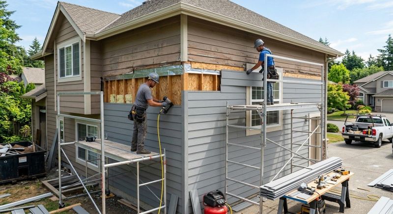 Cement Siding Replacement in West Lebanon, NH