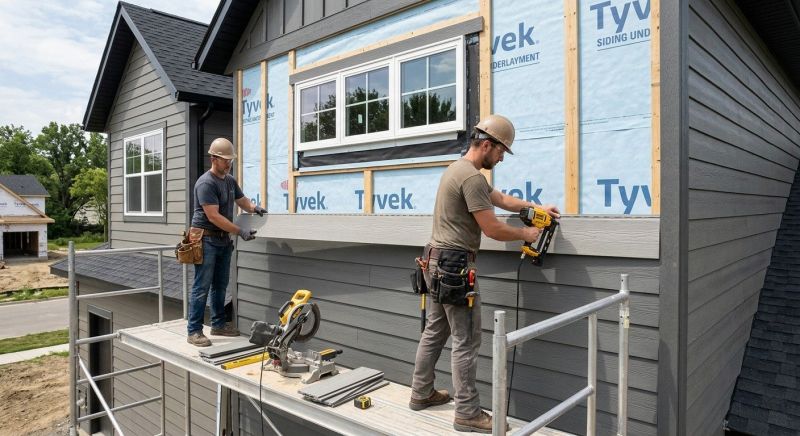 Composite Siding Installation in East Randolph, VT
