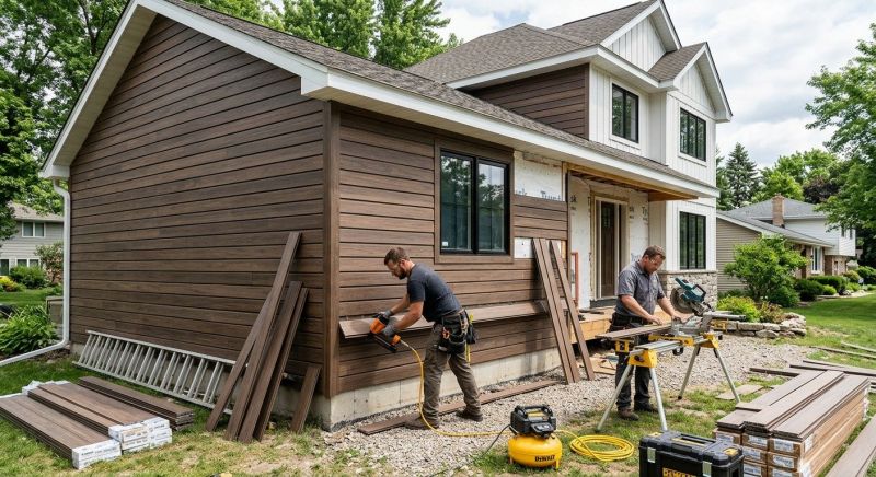 Composite Siding Installation in Lyme, NH