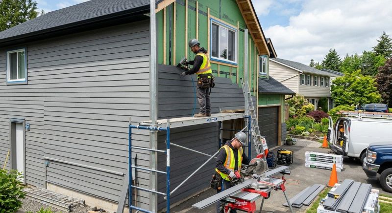 Composite Siding Installation in Norwich, VT