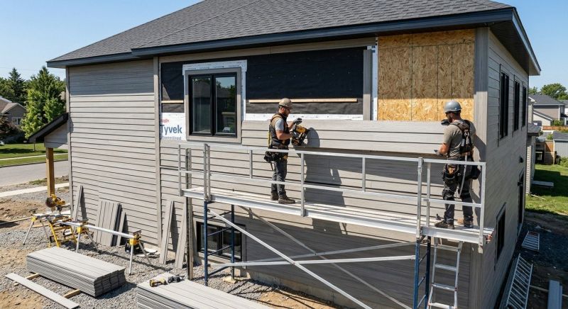 Composite Siding Installation in Sullivan County, NH