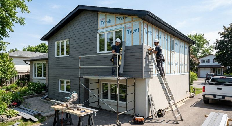 Engineered Siding Installation in Barnard, VT