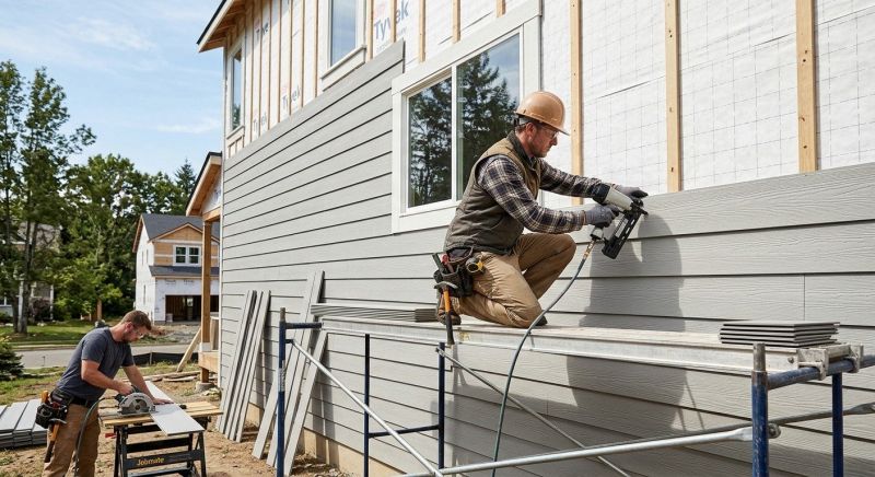 Engineered Siding Installation in Claremont, NH