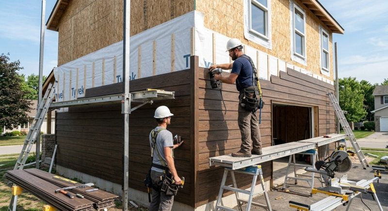 Faux Wood Siding Installation in Woodstock, VT