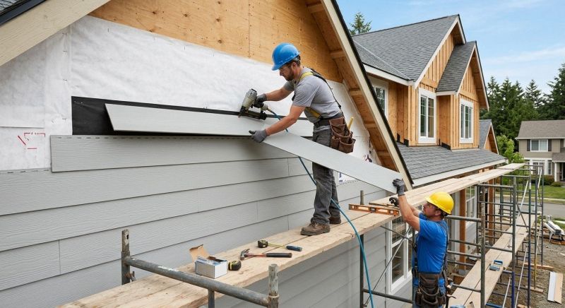 Fiber Cement Installation in Brownsville, VT