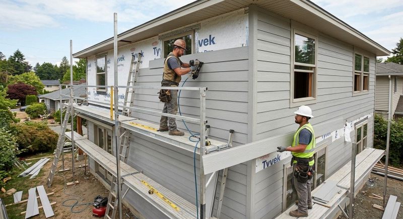 Fiber Cement Installation in Springfield, VT