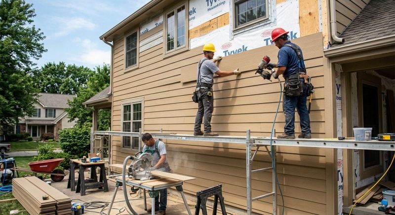 Fiber Cement Installation in West Hartford, VT