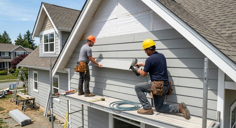 Fiber Cement Installation in White River Junction, VT