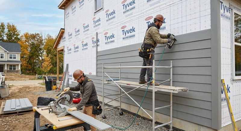 Fiber Siding Installation in Hartland, VT