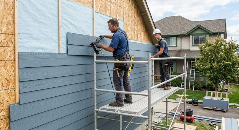 Fiber Siding Installation in Killington, VT