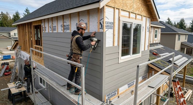 Fiber Siding Installation in Orange County, VT
