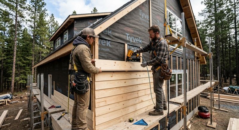 Hardwood Siding Installation in Randolph, VT