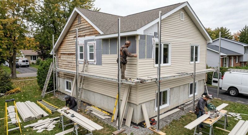 Insulated Siding Installation in Claremont, NH