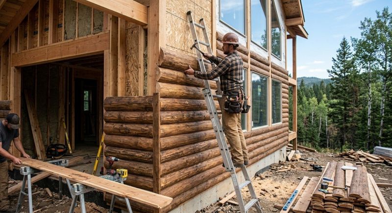 Log Siding Installation in Rutland, VT