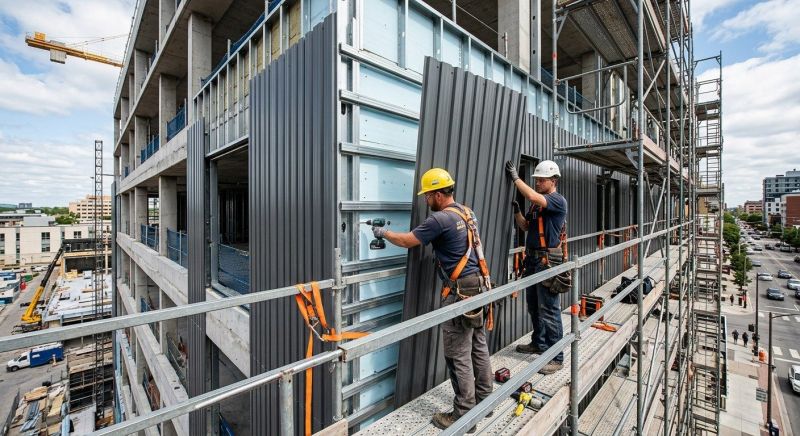 Metal Cladding Installation in Woodstock, VT