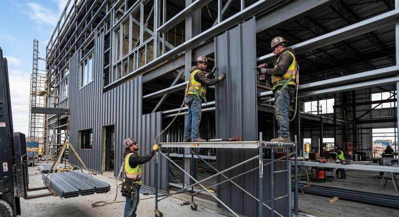 Metal Cladding Installation in Woodstock, VT