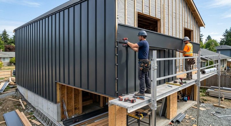 Metal Siding Installation in Lebanon, NH