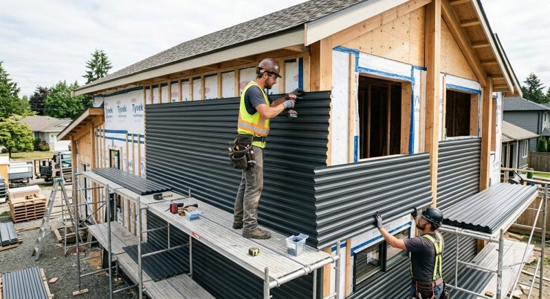 Metal Siding Installation in Woodstock, VT