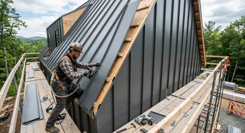 Metal Siding Installation in Lyme, NH