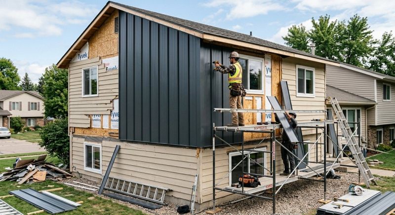 Metal Siding Replacement in Chester, VT