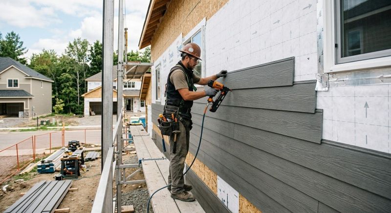 Polymer Siding Installation in Woodstock, VT