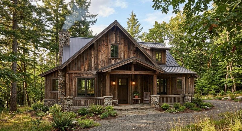 Rustic Siding Installation in Woodstock, VT