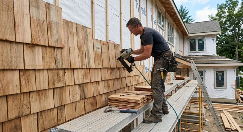 Shake Siding Installation in Bethel, VT