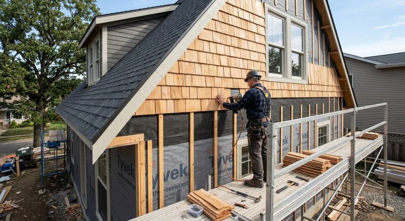 Shake Siding Installation in Pittsfield, VT
