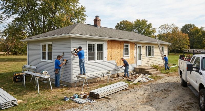 Siding Replacement in Randolph, VT