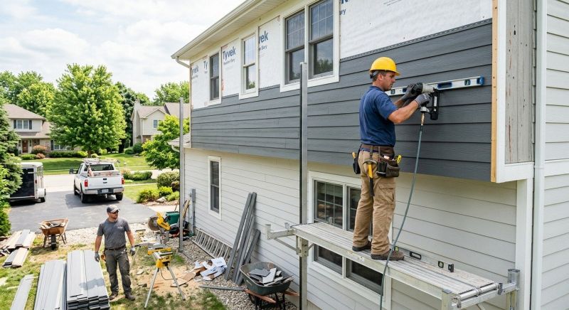 Synthetic Siding Installation in Woodstock, VT
