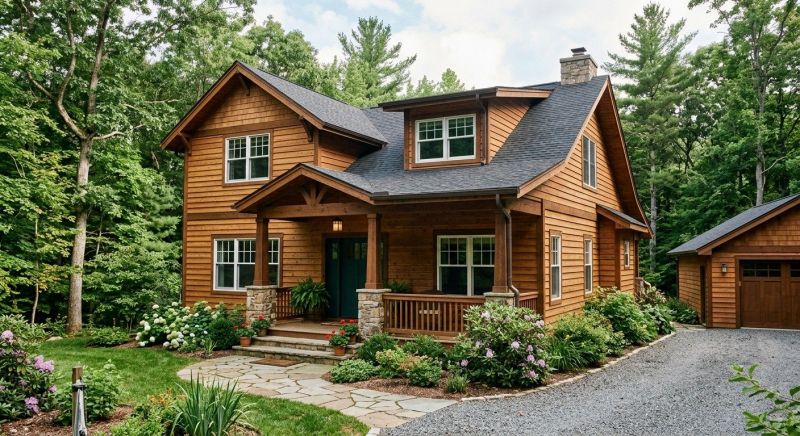 Wood Plank Siding Installation in Woodstock, VT
