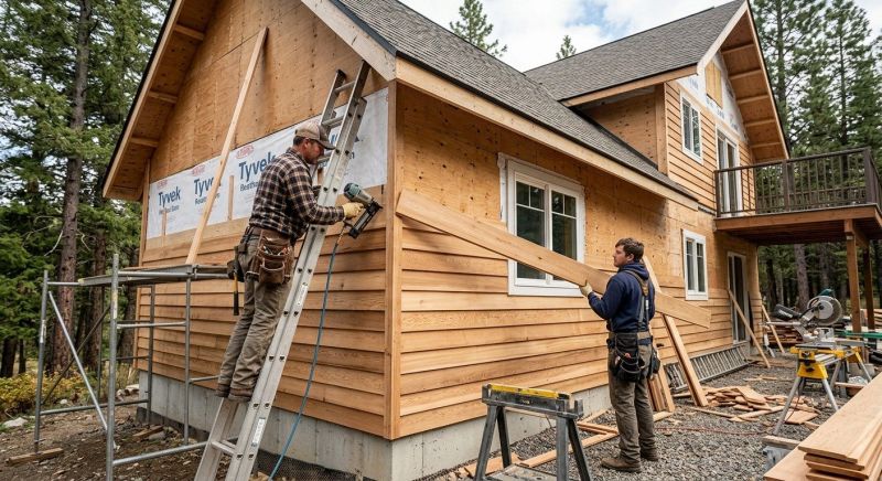 Wood Siding Installation in Lebanon, NH