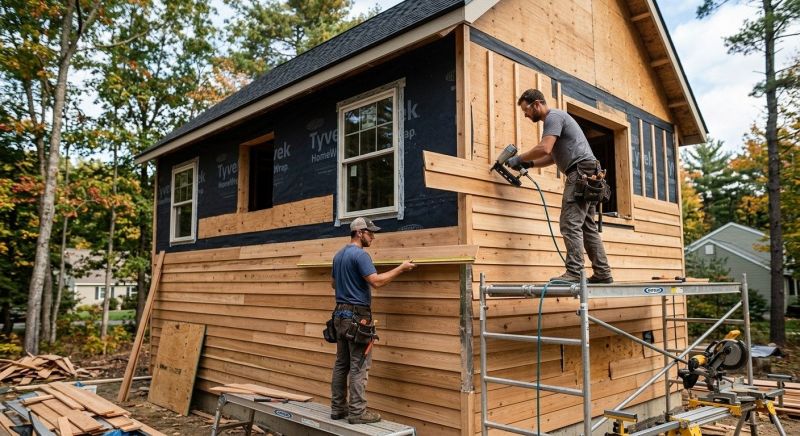 Wood Siding Installation in Sullivan County, NH